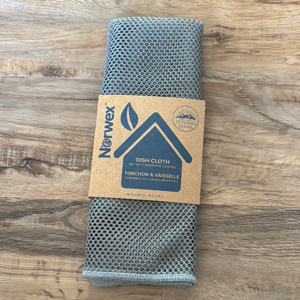 Norwex Graphite Dish Cloth Set